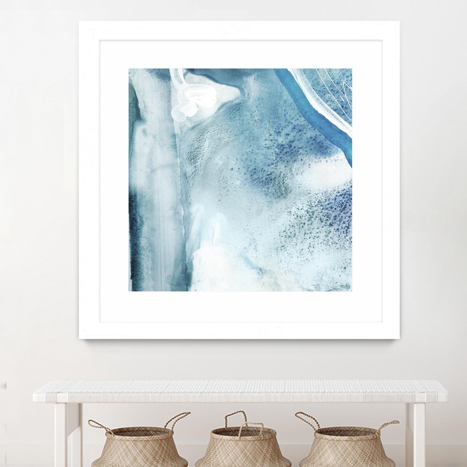 Water Pocket IV by PI Studio on GIANT ART - white abstract