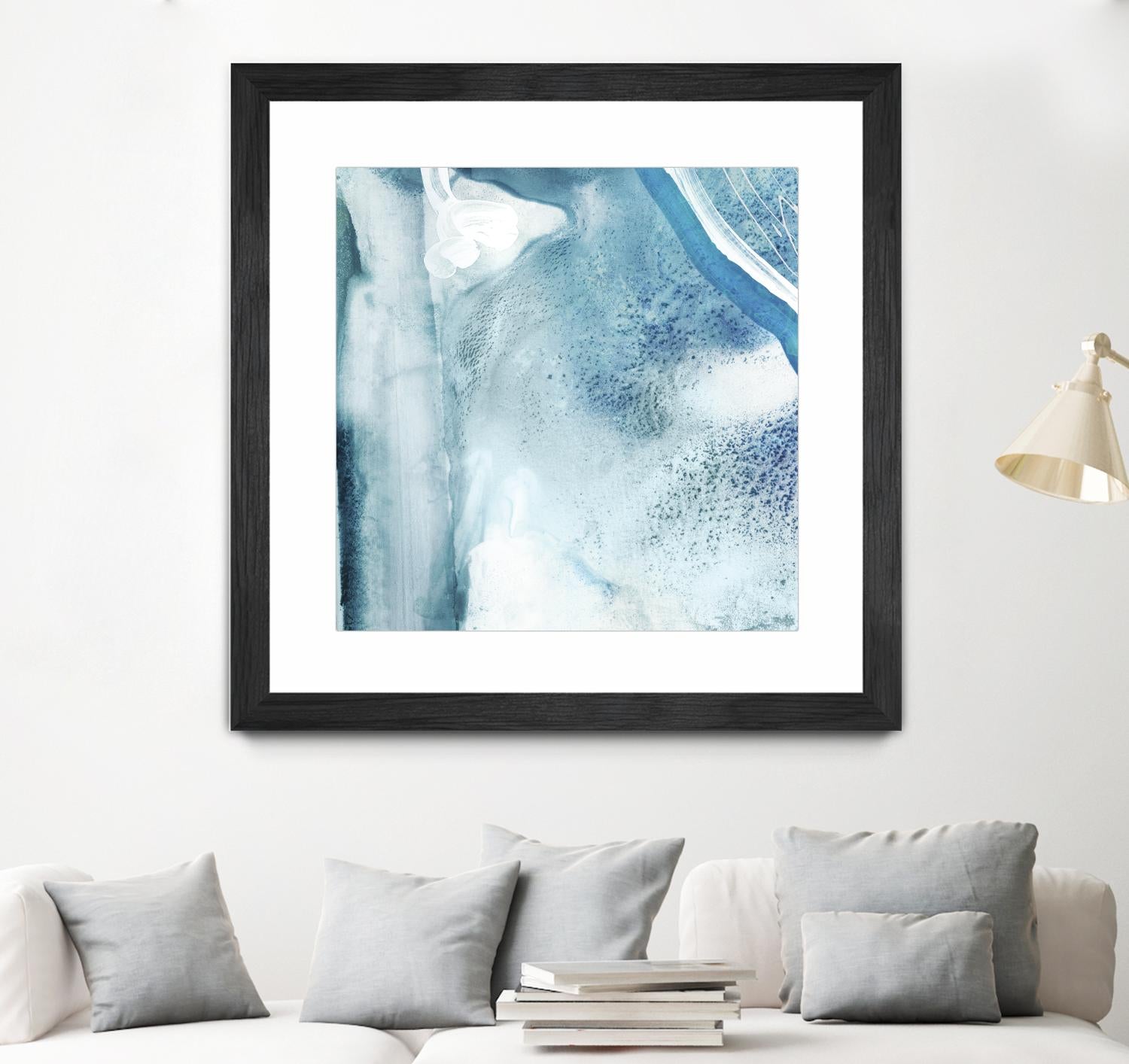 Water Pocket IV by PI Studio on GIANT ART - white abstract