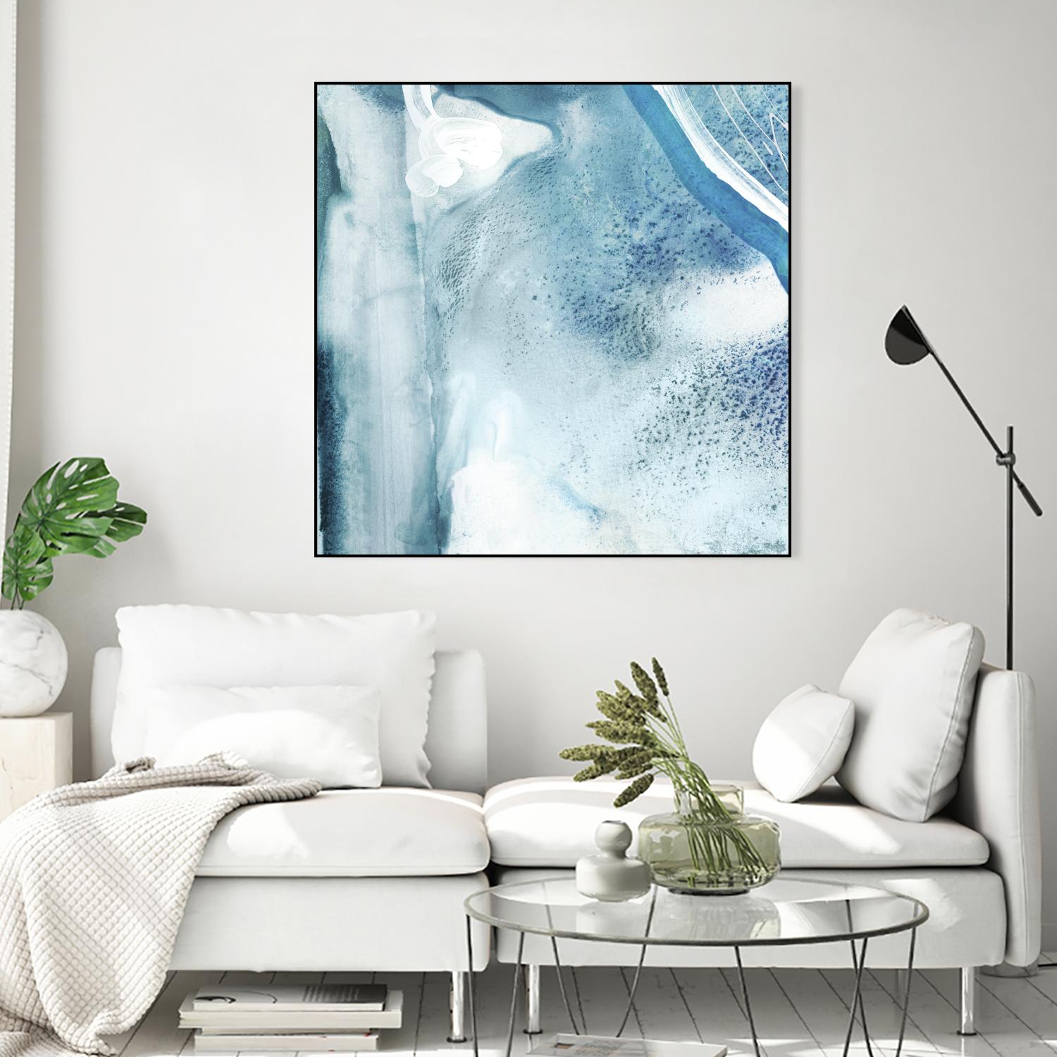 Water Pocket IV by PI Studio on GIANT ART - white abstract