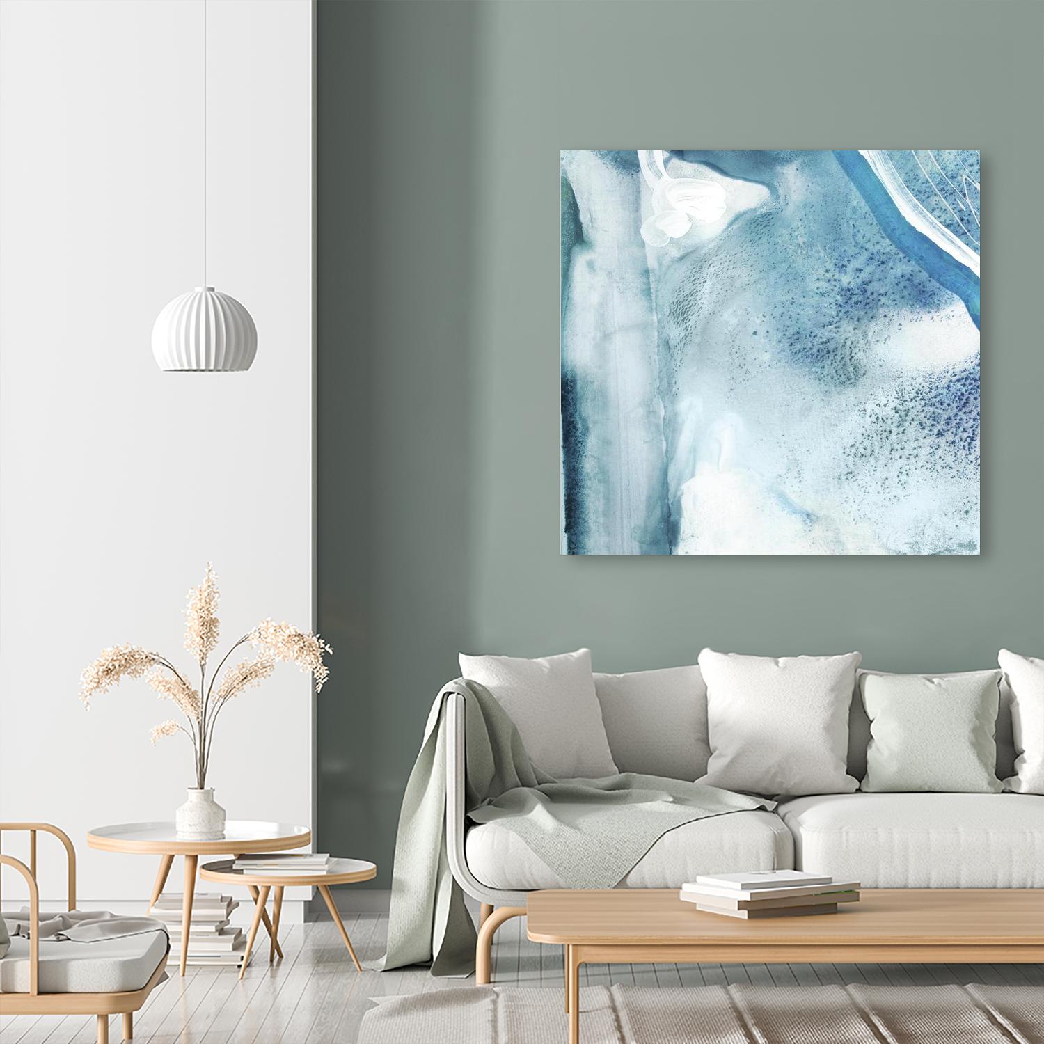 Water Pocket IV by PI Studio on GIANT ART - white abstract