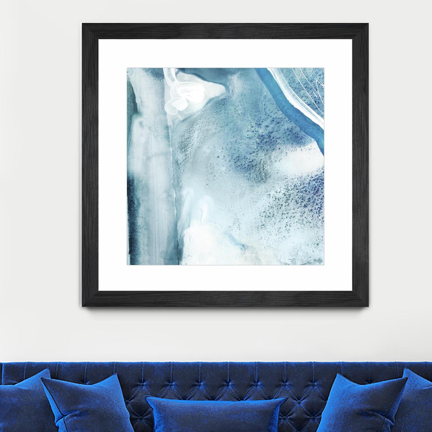 Water Pocket IV by PI Studio on GIANT ART - white abstract