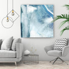 Water Pocket IV by PI Studio on GIANT ART - white abstract