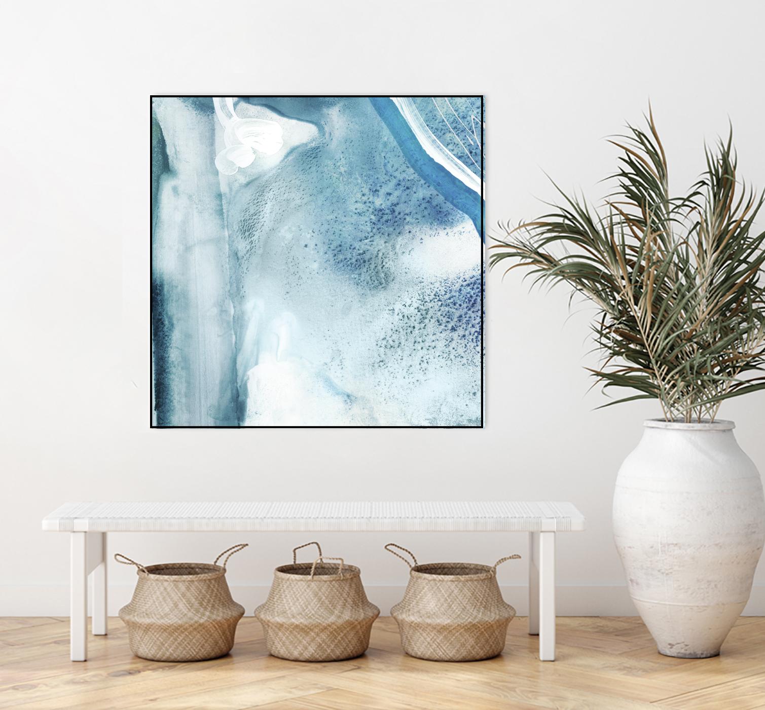 Water Pocket IV by PI Studio on GIANT ART - white abstract