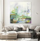 Single tree by PI Studio on GIANT ART - green abstract