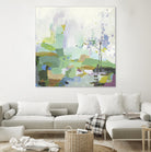 Single tree by PI Studio on GIANT ART - green abstract