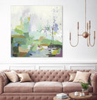 Single tree by PI Studio on GIANT ART - green abstract