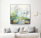 Single tree by PI Studio on GIANT ART - green abstract