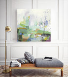 Single tree by PI Studio on GIANT ART - green abstract