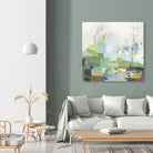 Single tree by PI Studio on GIANT ART - green abstract