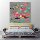 Pink pink by PI Studio on GIANT ART - red abstract