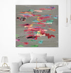 Pink pink by PI Studio on GIANT ART - red abstract