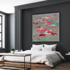 Pink pink by PI Studio on GIANT ART - red abstract