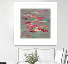 Pink pink by PI Studio on GIANT ART - red abstract