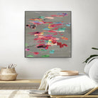 Pink pink by PI Studio on GIANT ART - red abstract