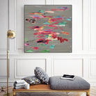 Pink pink by PI Studio on GIANT ART - red abstract