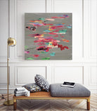 Pink pink by PI Studio on GIANT ART - red abstract