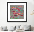 Pink pink by PI Studio on GIANT ART - red abstract