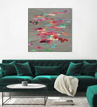 Pink pink by PI Studio on GIANT ART - red abstract