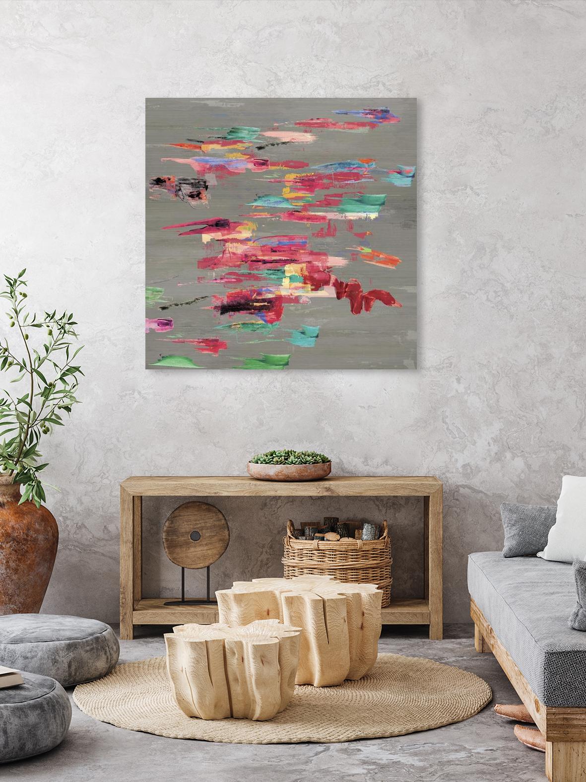 Pink pink by PI Studio on GIANT ART - red abstract