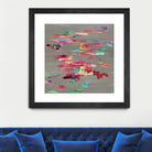 Pink pink by PI Studio on GIANT ART - red abstract