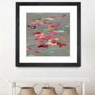 Pink pink by PI Studio on GIANT ART - red abstract