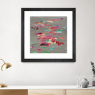 Pink pink by PI Studio on GIANT ART - red abstract