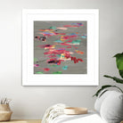 Pink pink by PI Studio on GIANT ART - red abstract