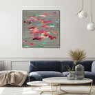 Pink pink by PI Studio on GIANT ART - red abstract