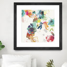 Glitchy Floral II by PI Studio on GIANT ART - blue abstract