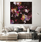 Glitchy Floral III by PI Studio on GIANT ART - pink abstract