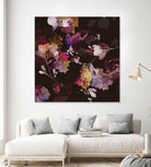 Glitchy Floral III by PI Studio on GIANT ART - pink abstract