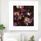 Glitchy Floral III by PI Studio on GIANT ART - pink abstract