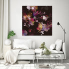 Glitchy Floral III by PI Studio on GIANT ART - pink abstract