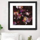 Glitchy Floral III by PI Studio on GIANT ART - pink abstract