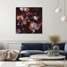 Glitchy Floral III by PI Studio on GIANT ART - pink abstract
