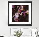 Glitchy Floral IV by PI Studio on GIANT ART - pink abstract