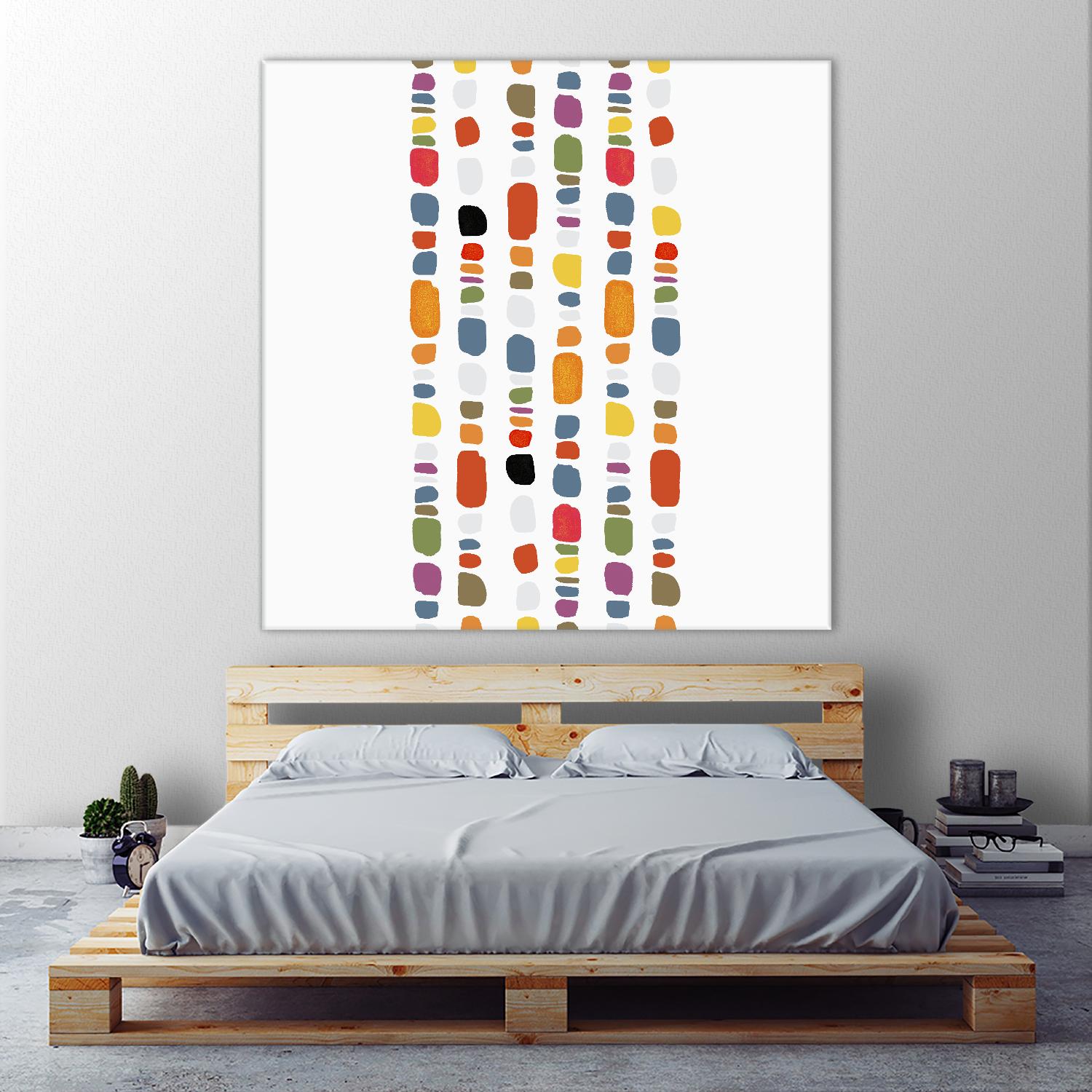 Pebble I by PI Studio on GIANT ART - orange abstract
