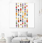 Pebble I by PI Studio on GIANT ART - orange abstract