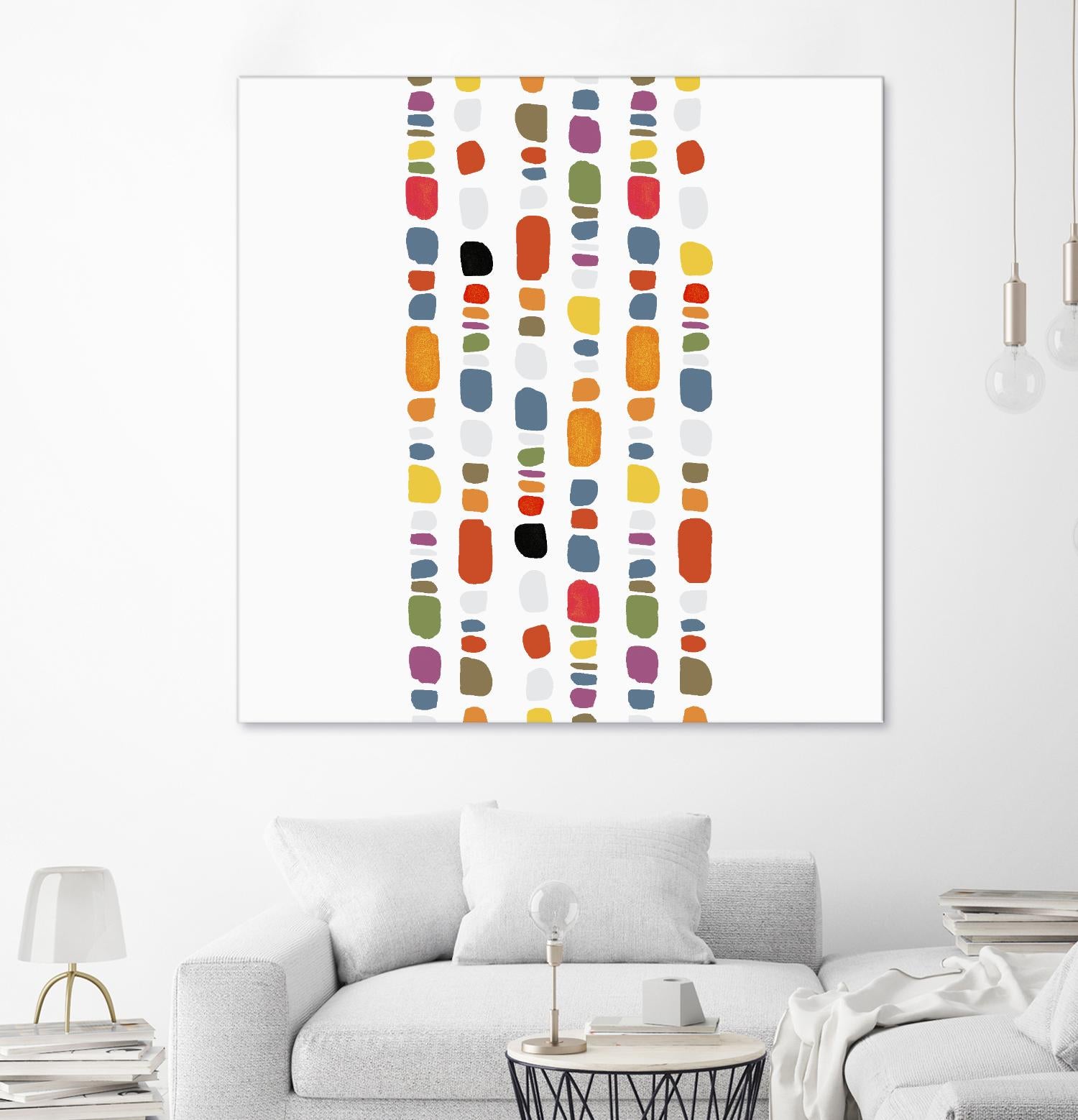 Pebble I by PI Studio on GIANT ART - orange abstract