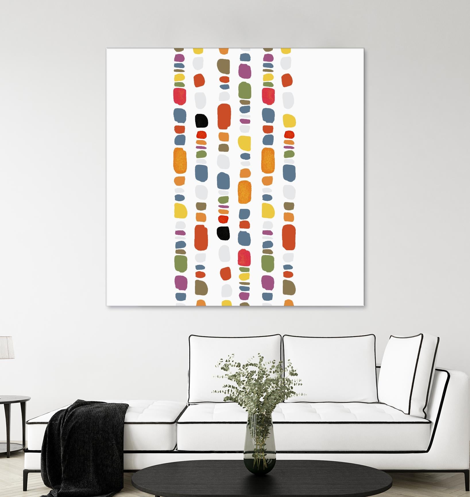 Pebble I by PI Studio on GIANT ART - orange abstract