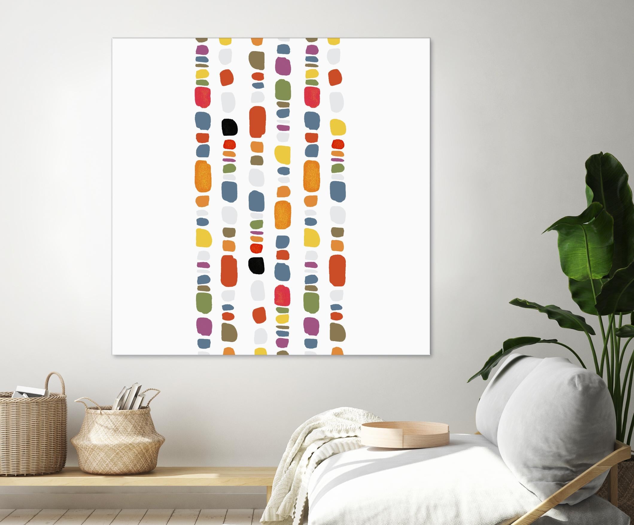 Pebble I by PI Studio on GIANT ART - orange abstract