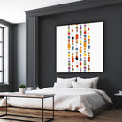 Pebble I by PI Studio on GIANT ART - orange abstract