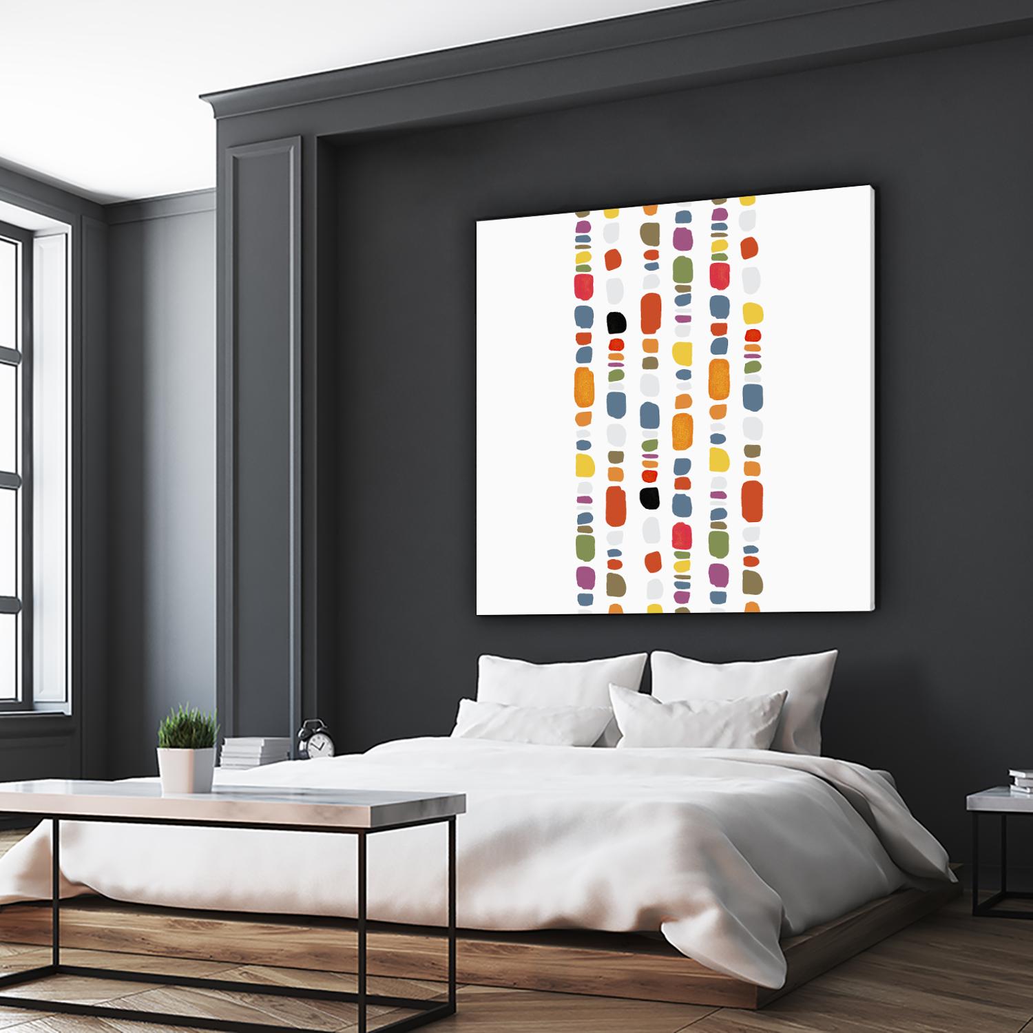Pebble I by PI Studio on GIANT ART - orange abstract