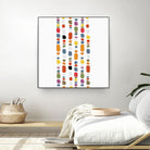 Pebble I by PI Studio on GIANT ART - orange abstract