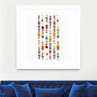 Pebble I by PI Studio on GIANT ART - orange abstract