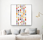 Pebble I by PI Studio on GIANT ART - orange abstract