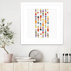 Pebble I by PI Studio on GIANT ART - orange abstract