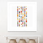 Pebble I by PI Studio on GIANT ART - orange abstract