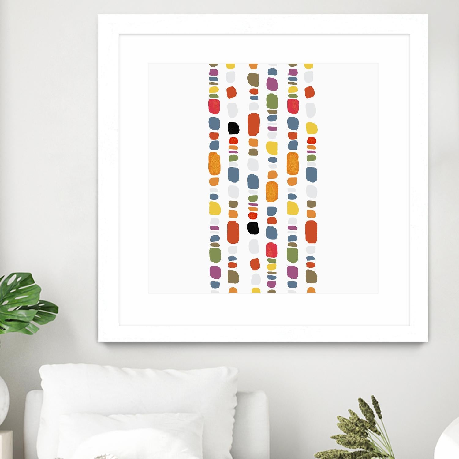 Pebble I by PI Studio on GIANT ART - orange abstract