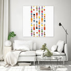 Pebble I by PI Studio on GIANT ART - orange abstract